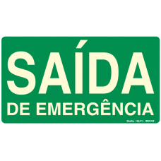 Saída de emergência